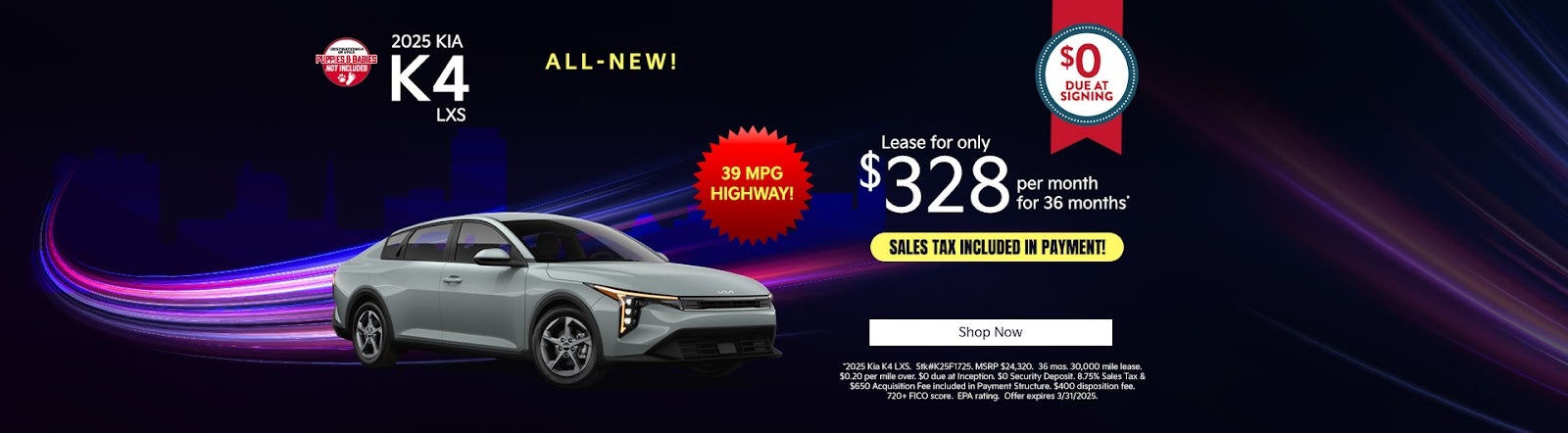2025 Kia K4 LXS 