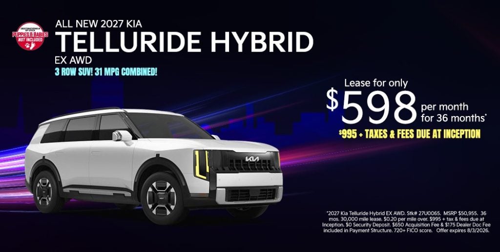 2027 Kia Telluride Hybrid EX AWD