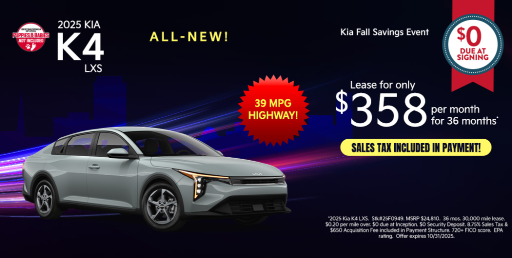 2025 Kia K4 LXS