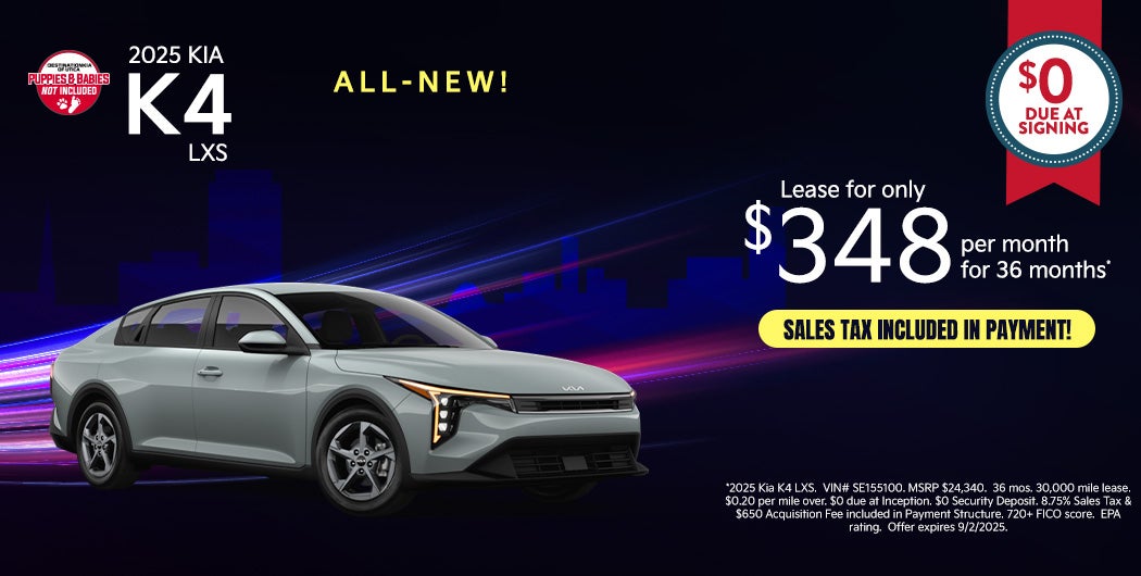 2025 Kia K4 LXS