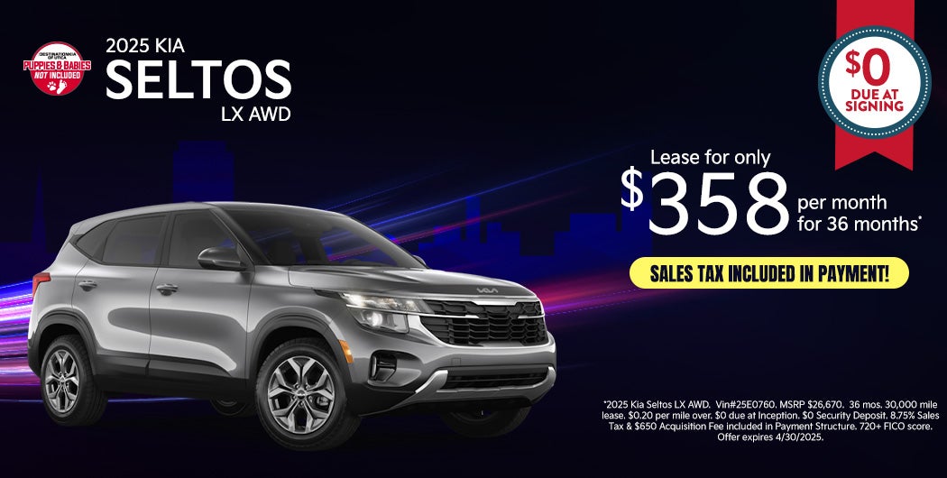 2025 Kia Seltos LX AWD