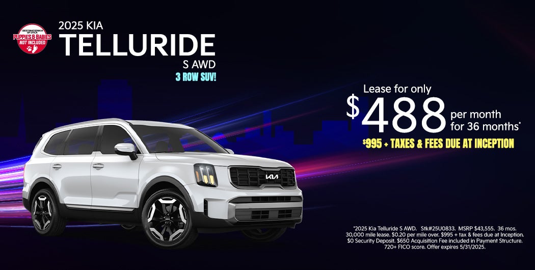 2025 Kia Telluride S AWD