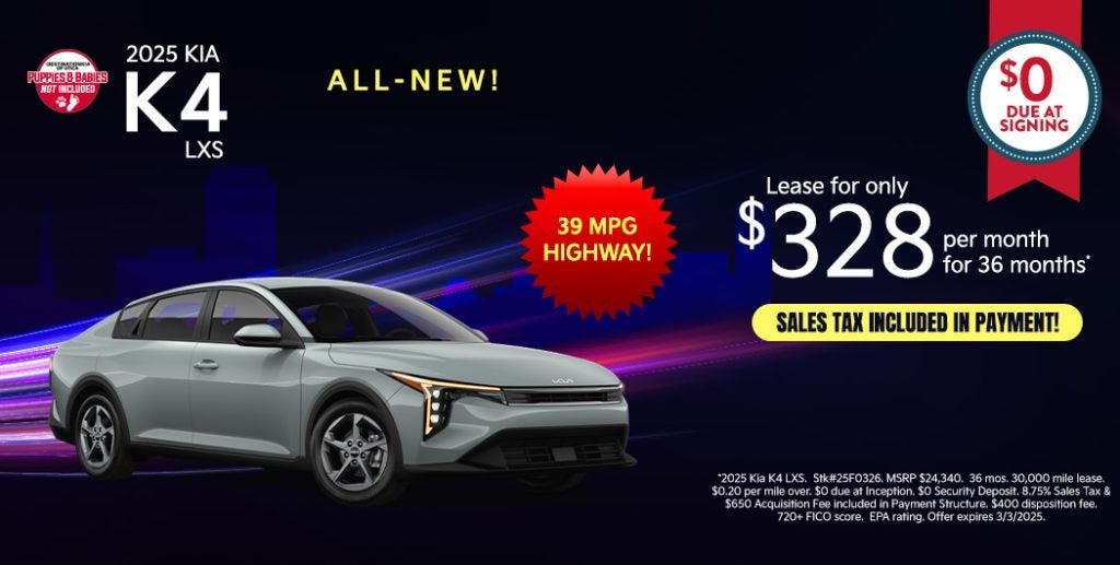 2025 Kia K4 LXS