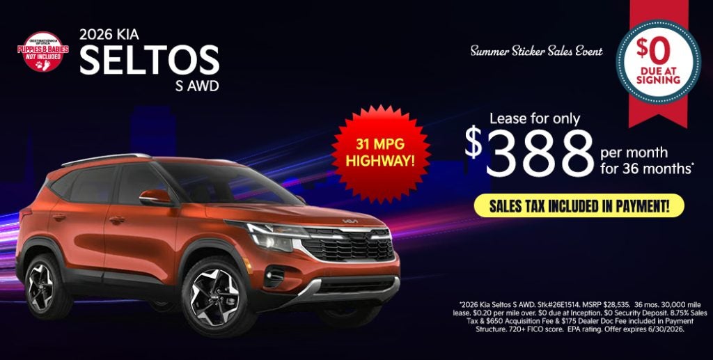 2026 Kia Seltos S AWD