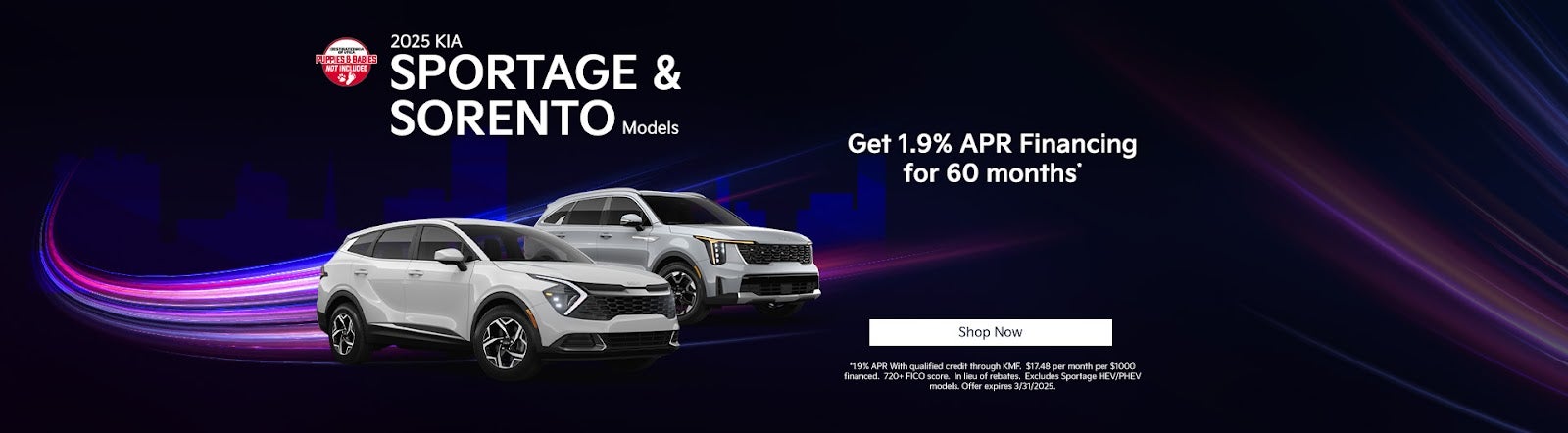 2025 Kia Sportage & 2025 Kia Sorento
