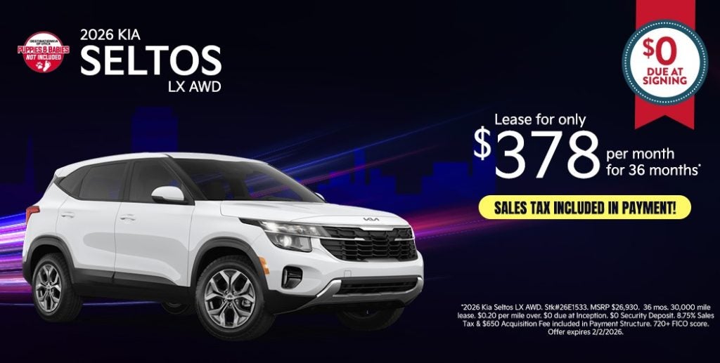 2026 Kia Seltos LX All-Wheel Drive