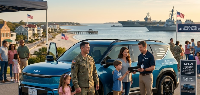 kia military lease finance