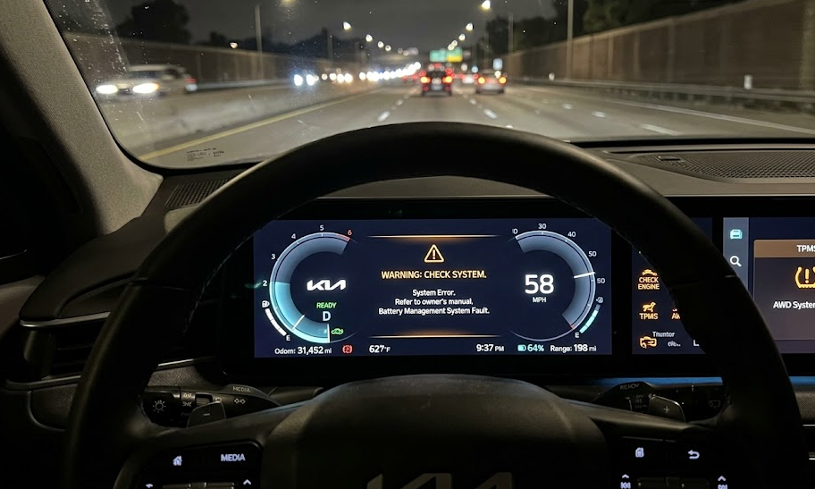 kia check system error