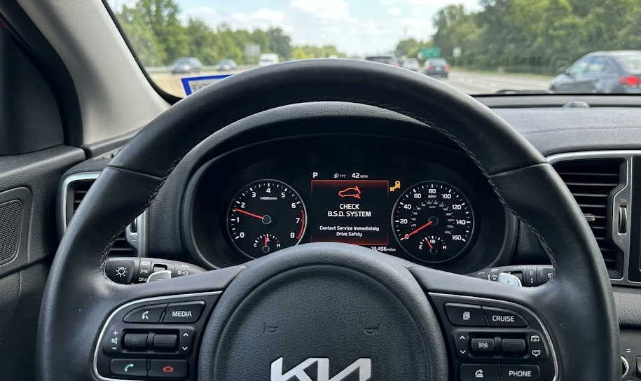kia check bsd system error