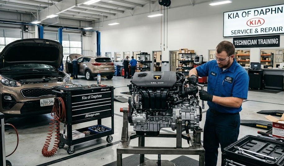 kia service engine maintenance