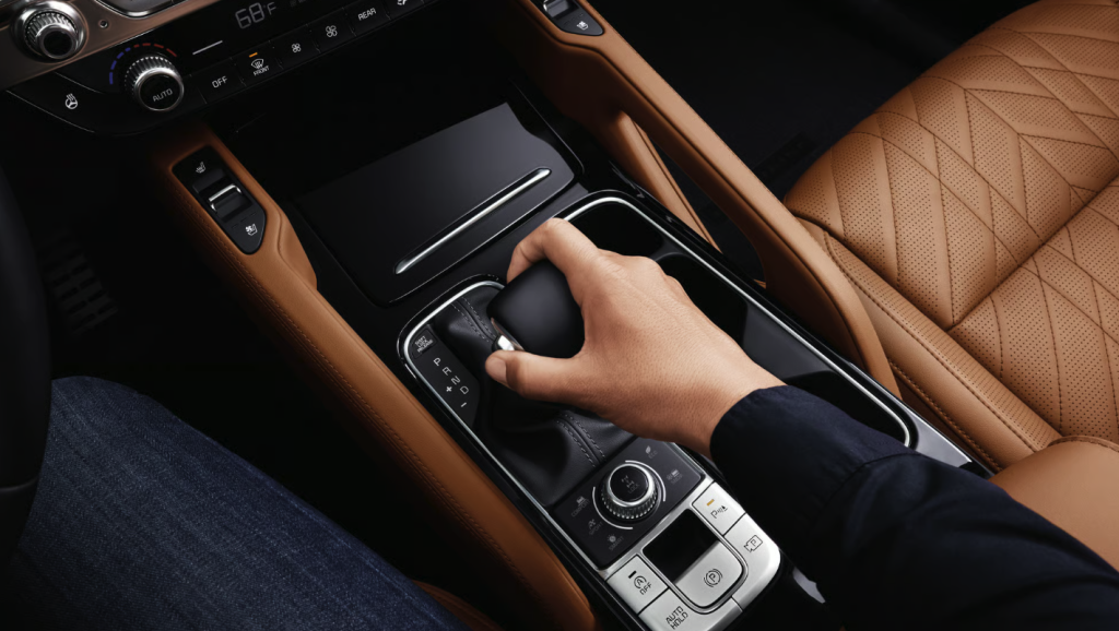 Kia Telluride front cabin and center console