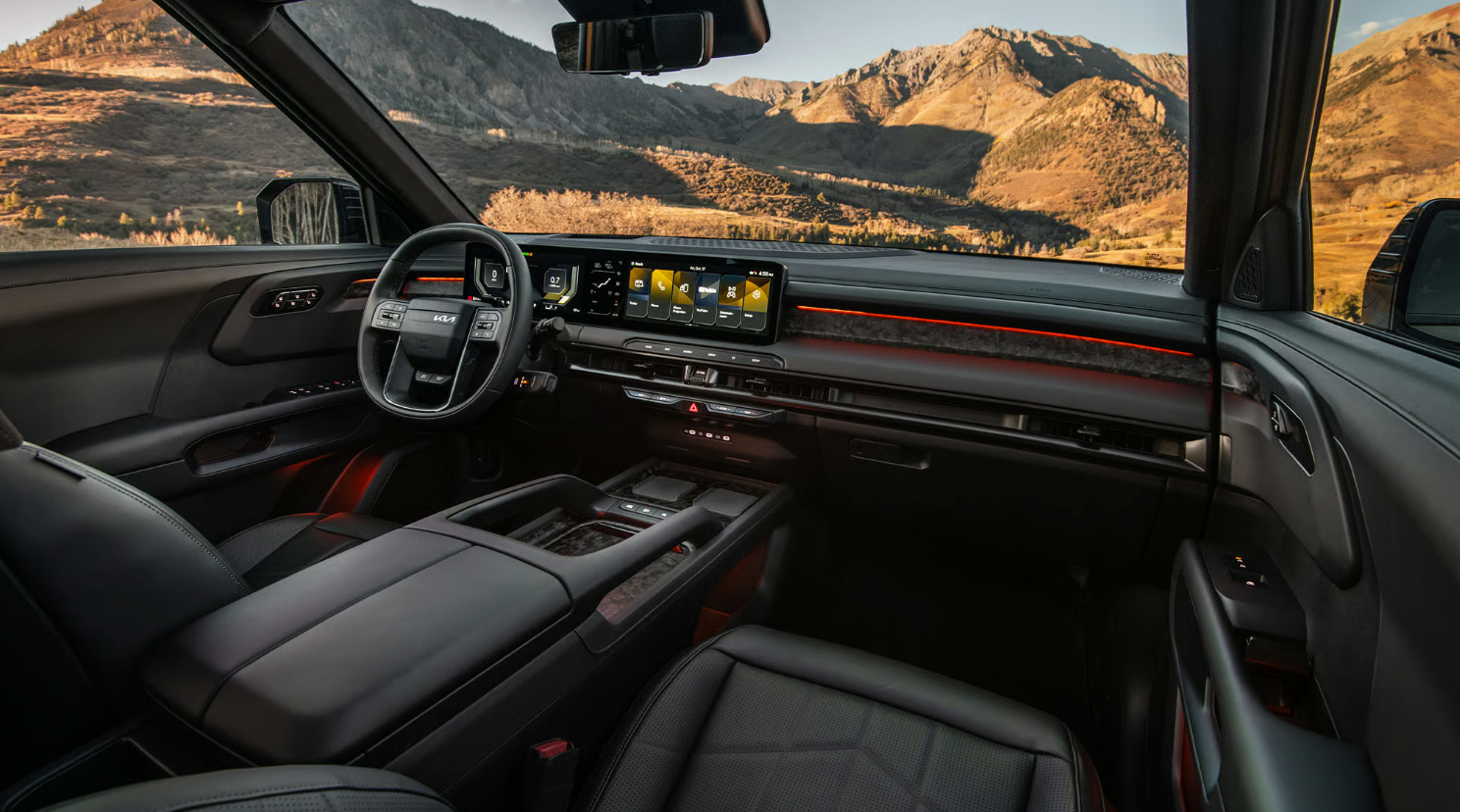 2027 kia telluride dashboard