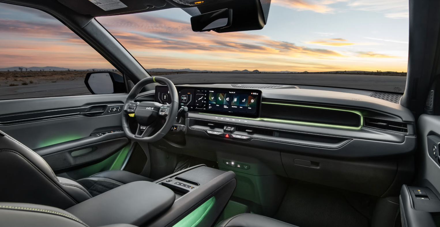 2026 kia ev9 dashboard