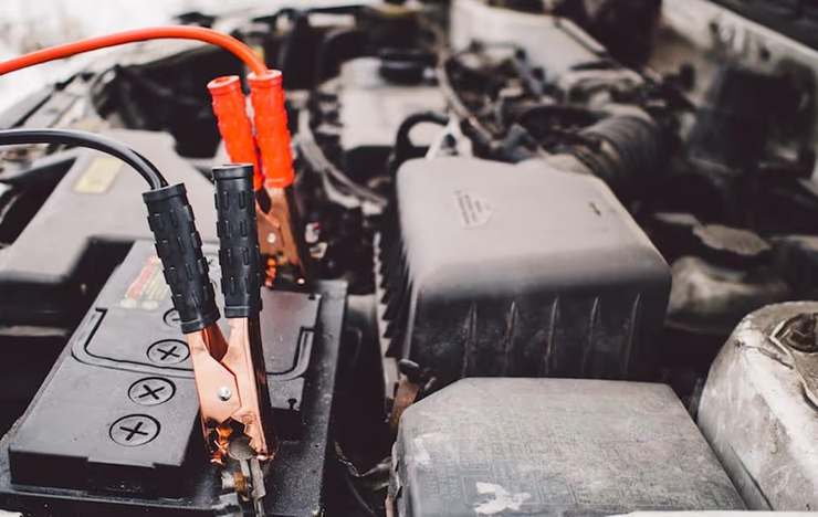 Volkswagen jumpstart safety guide for connecting jumper cables near Daphne AL