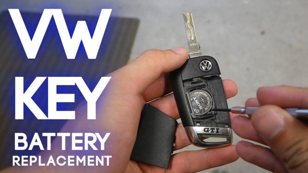 VW key battery replacement guide from Volkswagen of Daphne