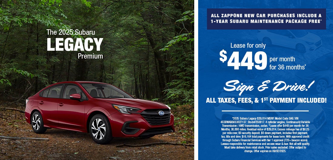 2025 Subaru Legacy