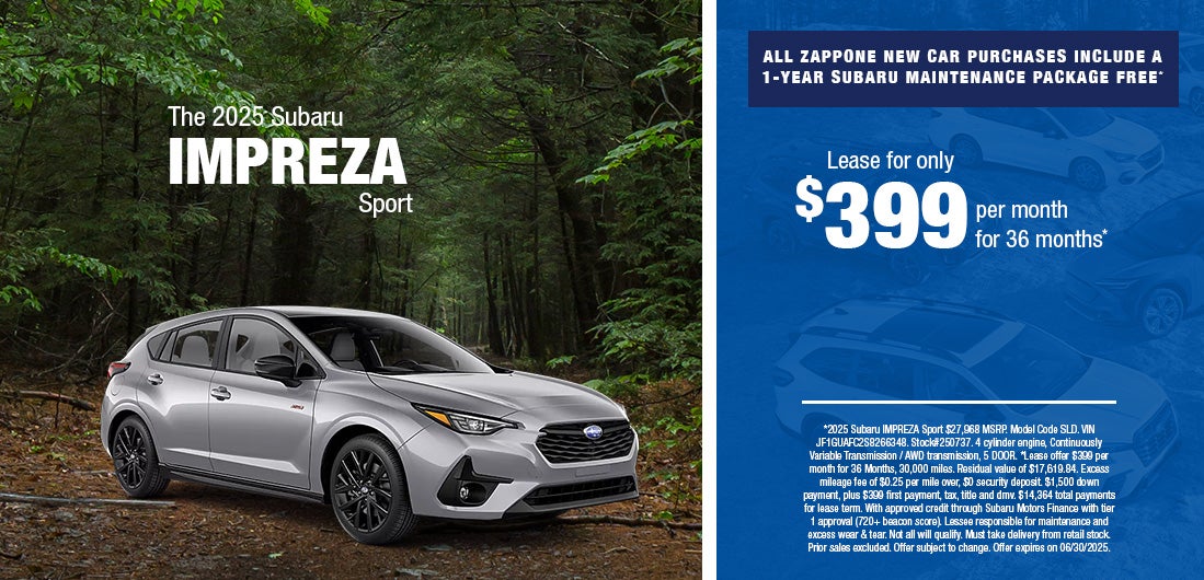 2025 Subaru IMPREZA Sport
