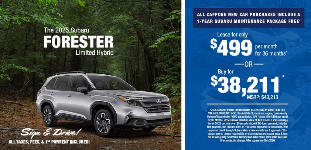 2025 Subaru Forester Limited Hybrid
