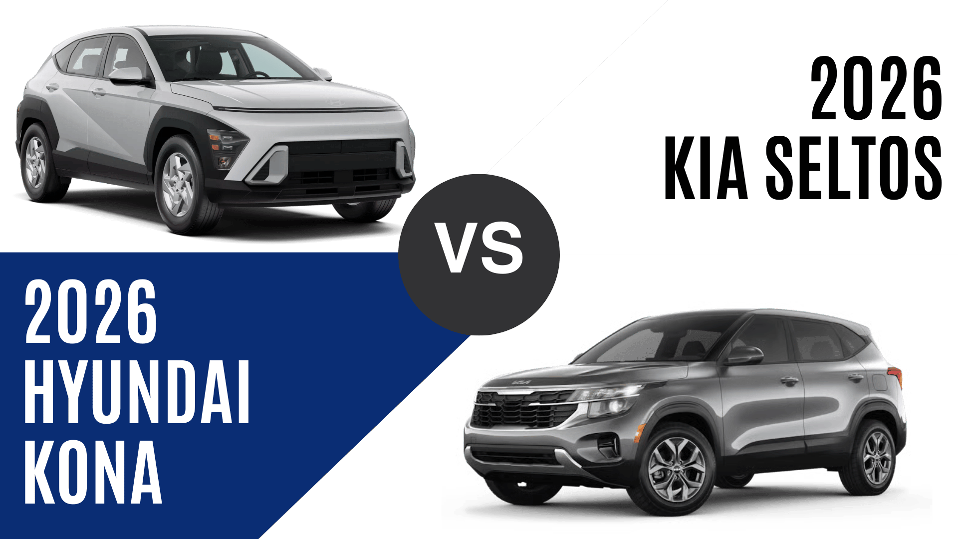 2026 Hyundai Kona vs. 2026 Kia Seltos Comparison by Chris Crain Hyundai in Conway AR