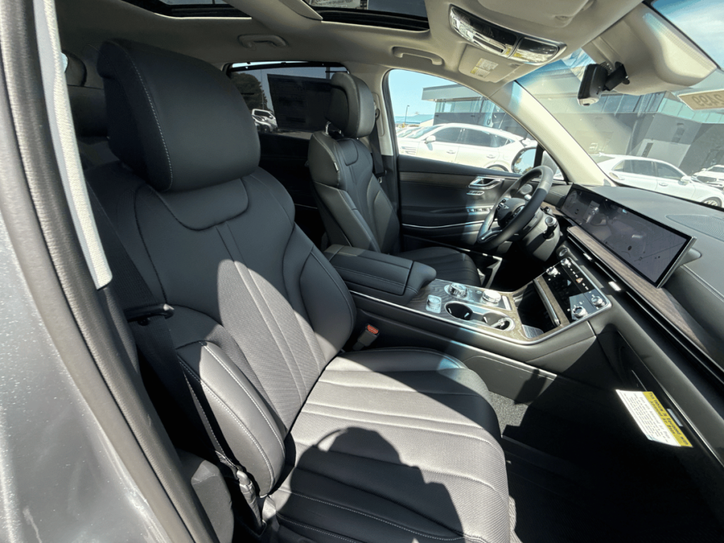 Interior view of the 2026 Genesis GV80 for sale in Conway, AR