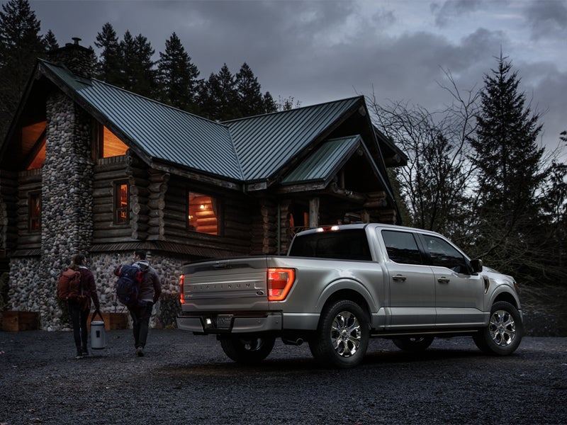 Feel the improved powertrain in a 2021 Ford F-150 near Clinton IA