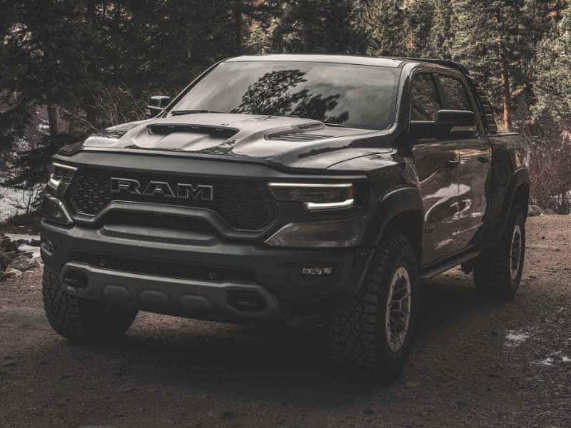 Brad Deery Motors - The 2022 RAM 1500 TRX is engineered for aggressive performance near Bettendorf IA