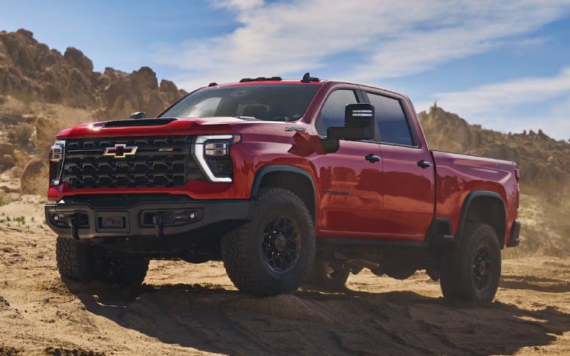 The Duramax Power and Capability in the 2025 Chevrolet Silverado 2500 HD near Moline, IL