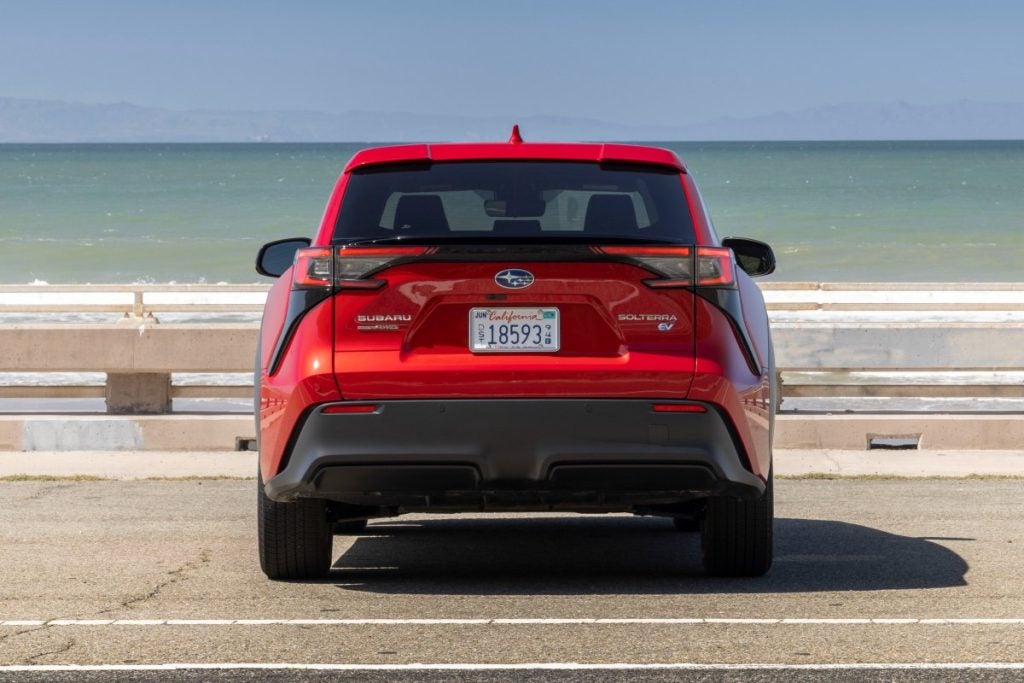 2024 Subaru Solterra Exterior Rear Fascia