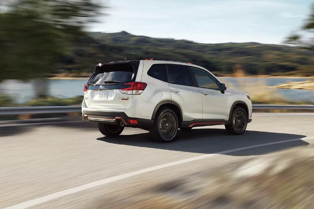 2024 Subaru Forester Exterior Passenger Side Rear Profile