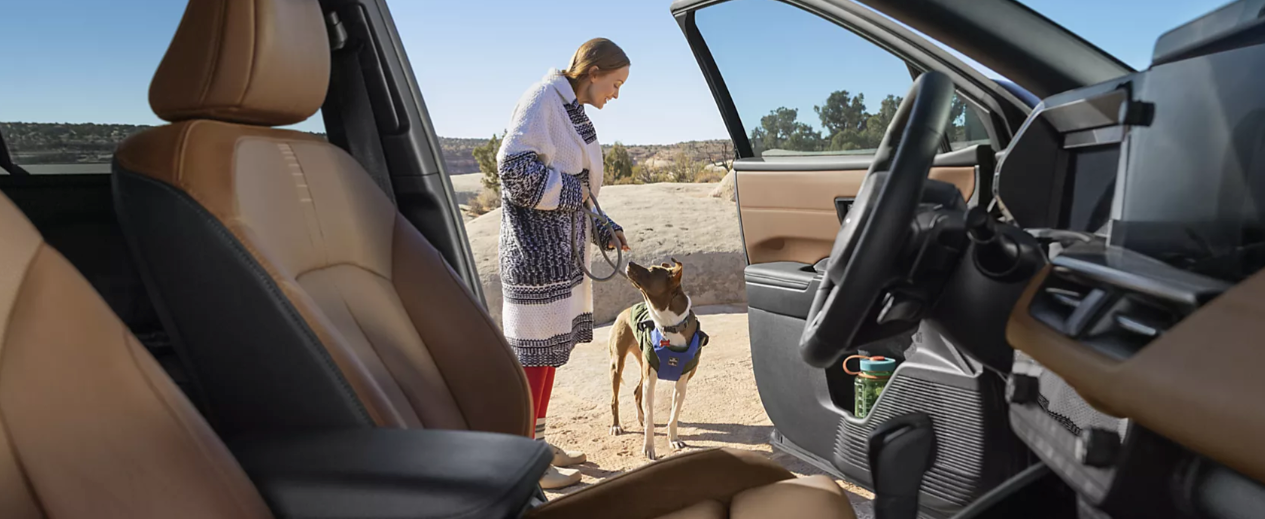 Interior of the 2026 Subaru Outback