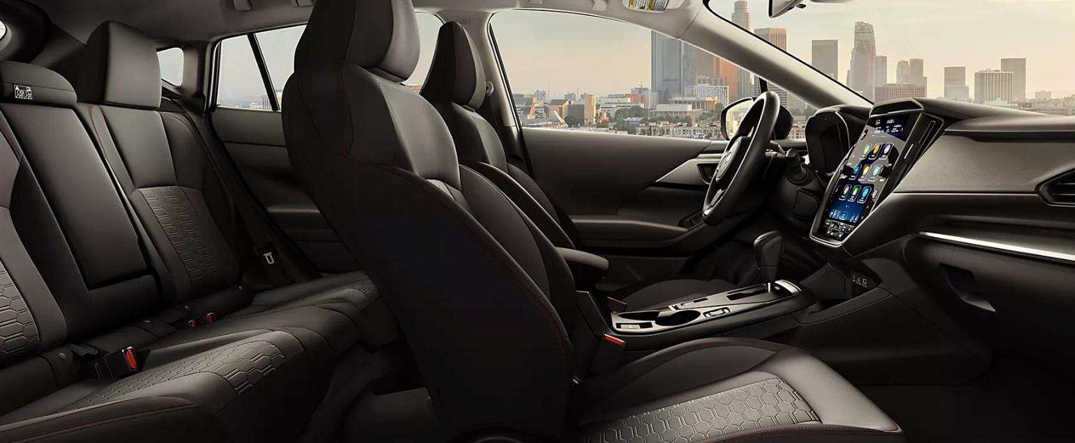 Interior of the 2026 Subaru Impreza for sale in Topeka, KS at Briggs Subaru of Topeka