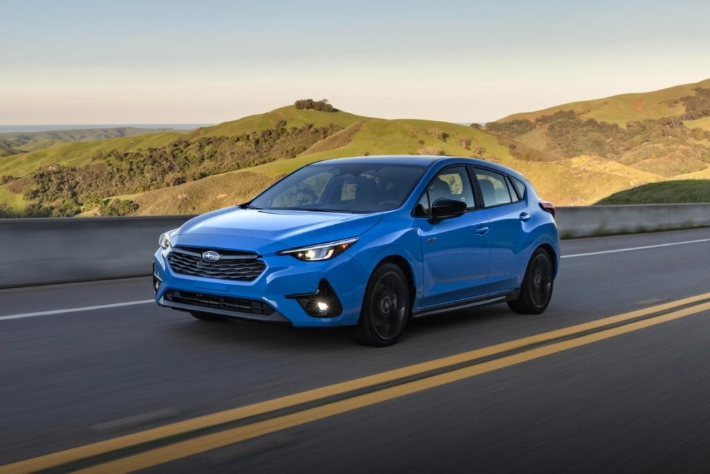 2024 Subaru Impreza Exterior Driver Side Front Profile