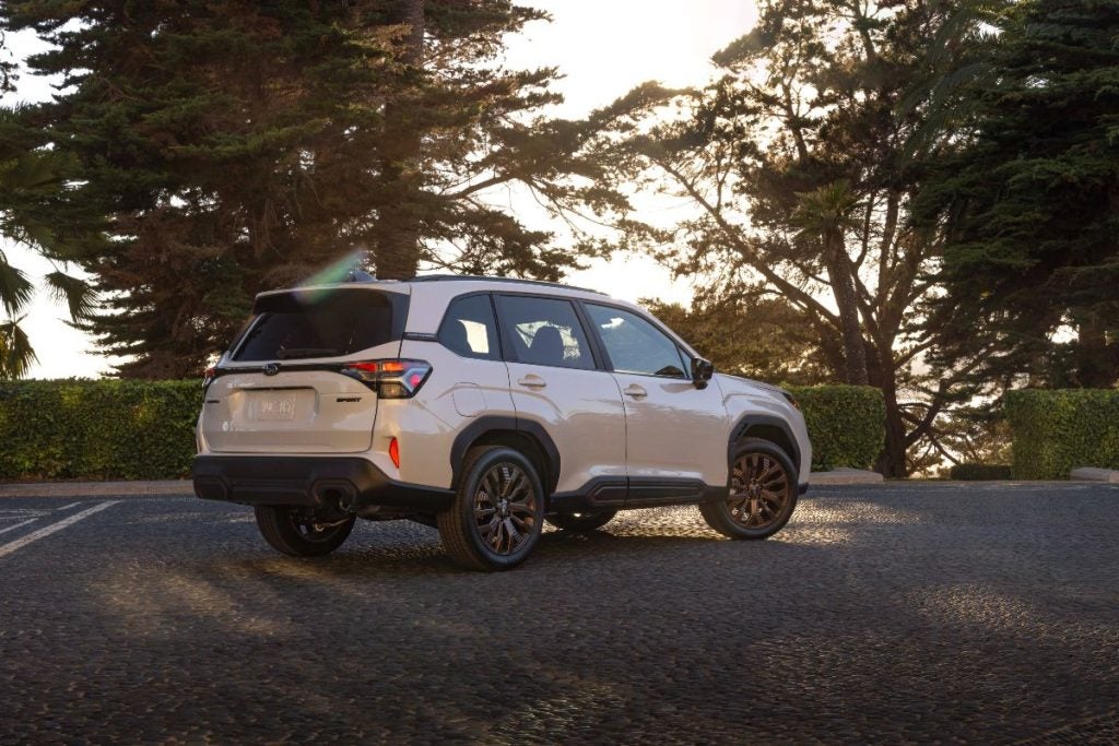 2025 Subaru Forester Exterior Passenger Side Rear Profile