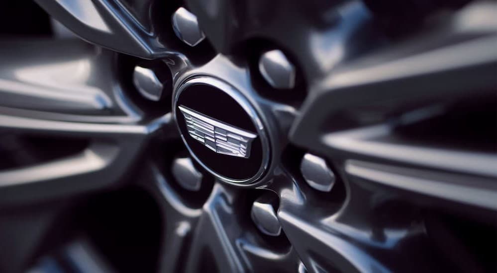 A rim on a 2026 Cadillac OPTIQ.