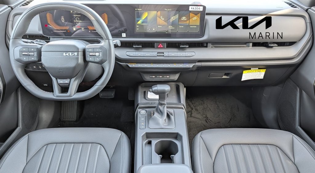 Kia Driver assistance technology advanced safety features shown on the 2027 Kia Seltos dashboard