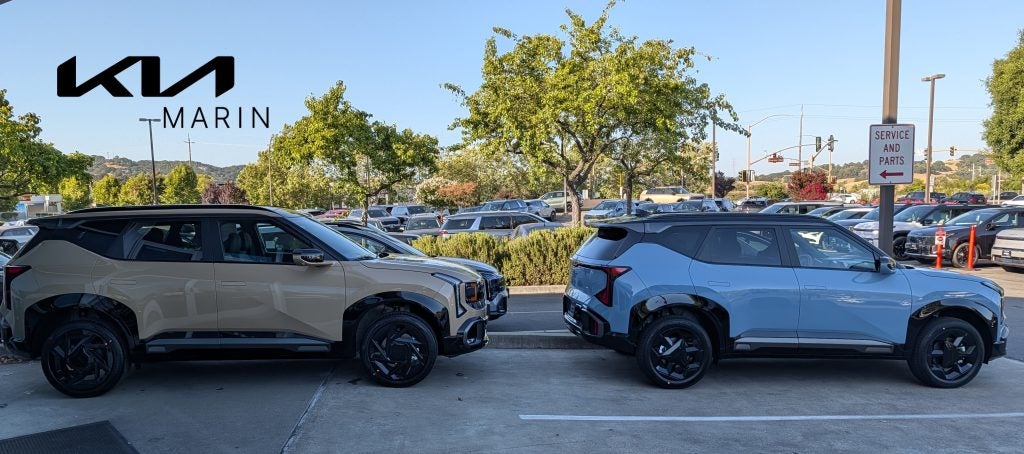 Side profile of the 2027 Kia Seltos for sale in the San Francisco Bay Area