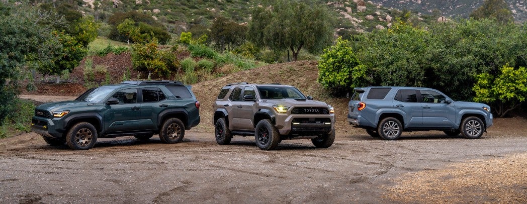 2025 Toyota 4Runner Models Exterior Profiles