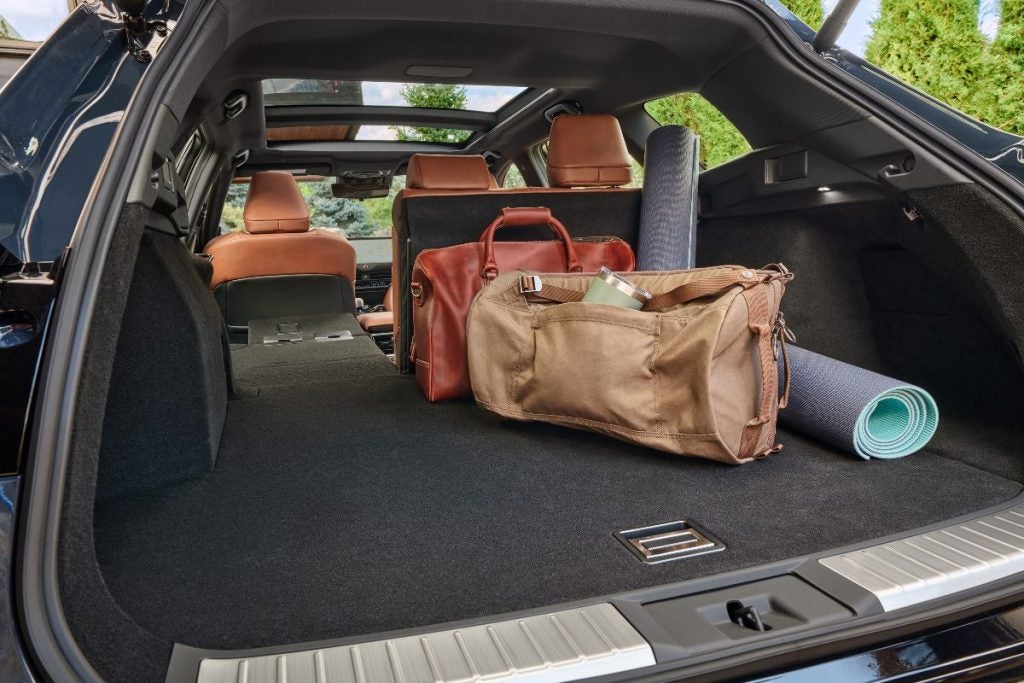 2025 Toyota Crown Signia Interior Cabin Rear Cargo Area