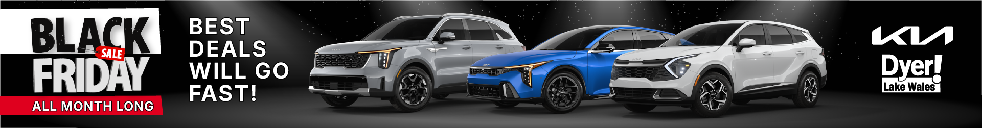 Black Friday All Month at Dyer Kia