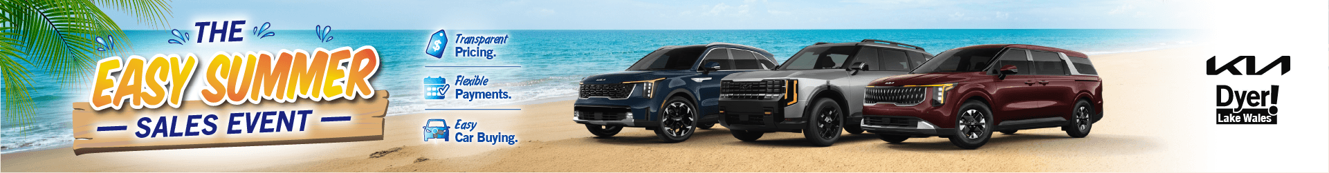 Easy Summer Sales Event at Dyer Kia Lake Wales
