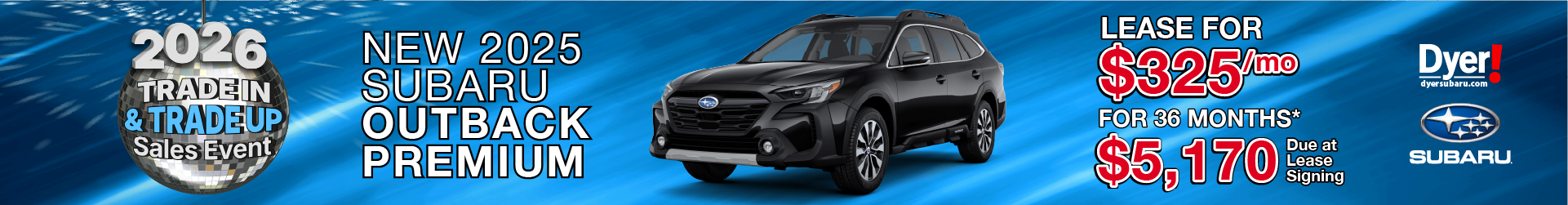 Subaru Outback lease Vero Beach