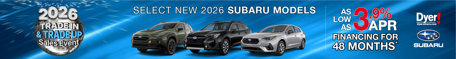2026 Subarus for sale
