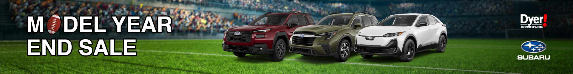 Dyer Model Year End Sale at Dyer Subaru Vero Beach