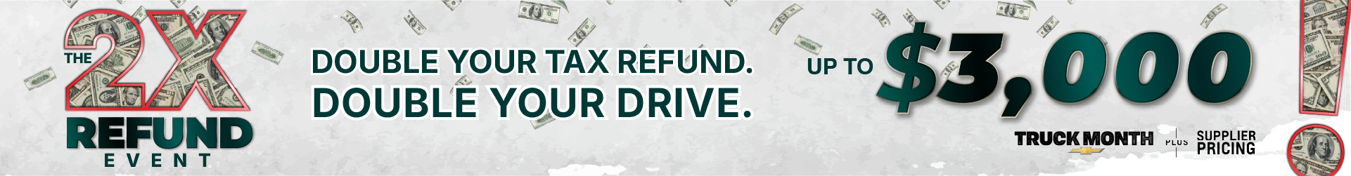 Double Your Tax Refund at Dyer Chevy Vero Beach