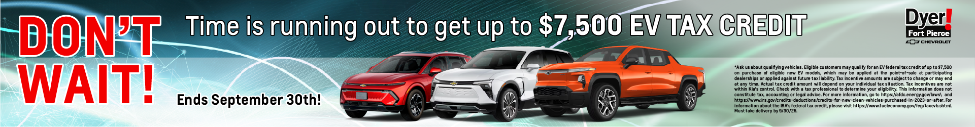 Federal EV Tax Credit