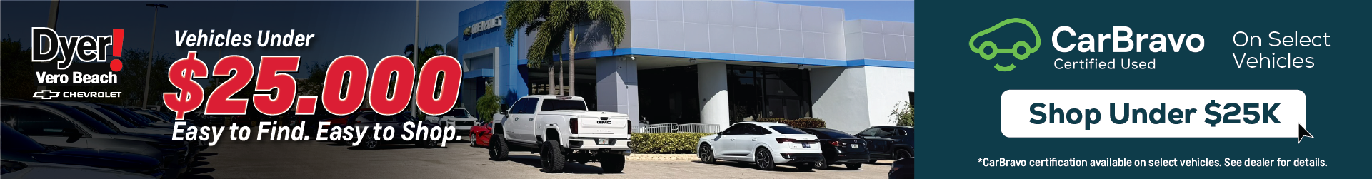 Used Inventory Under $25,000