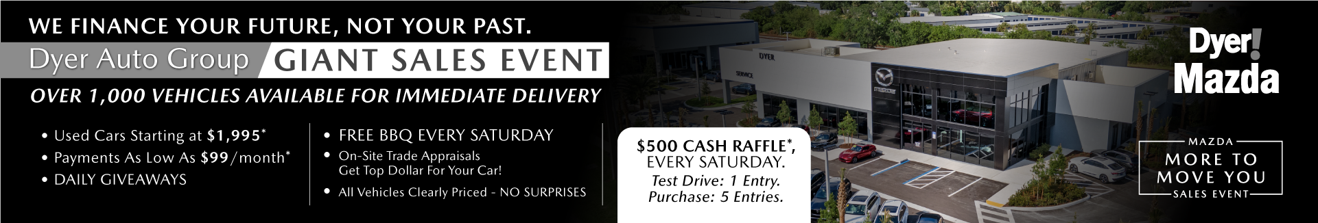 Dyer Auto Group Giant Tent Event