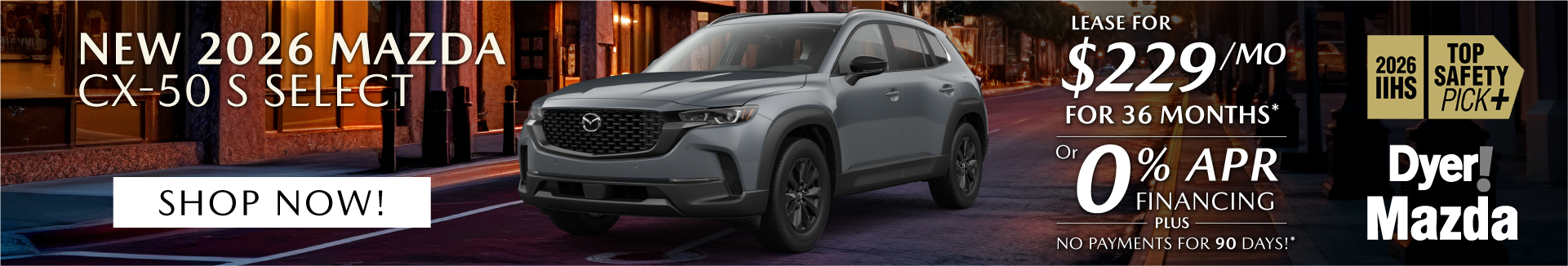 New 2026 MAZDA CX-50 for sale or lease Vero Beach