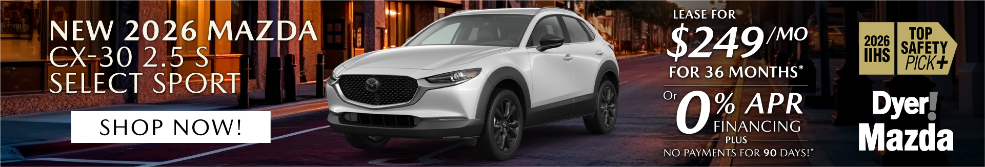 New 2026 MAZDA CX-30 for sale or lease Vero Beach