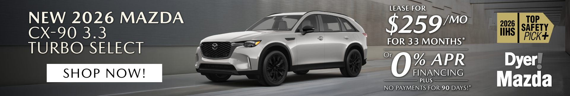 New 2026 MAZDA CX-90 for sale or lease Vero Beach